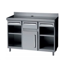 Coffee furniture MCA-250-0 2550x600mm With Hopper