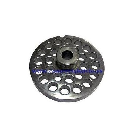 Plaque Inoxydable Enterprise Hachoir 12 trous de 8mm avec Pivot