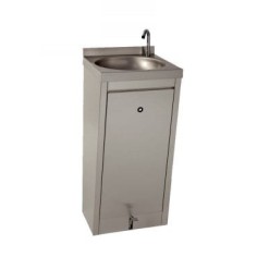 Pedal-operated washbasin with mixer 500x400x850mm 2573