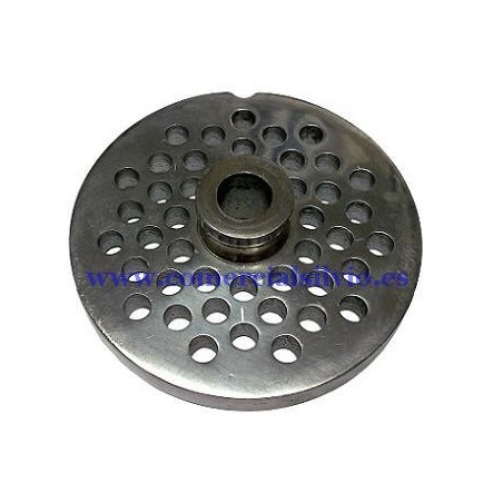 Placa de Picadora 22 Agujero de 6mm con pivote 2 muescas