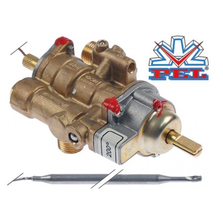 PEL type 25ST gas thermostat 100-200°C 101442 009757