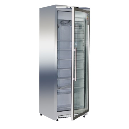 Armario expositor congelador BD600G interior y exterior inox