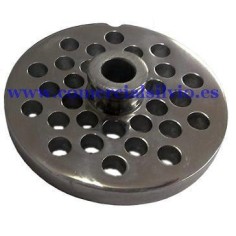 Placa Picadora 22 Taladro 8mm com pivô 1 Entalhe Inoxidável Enterprise 696129