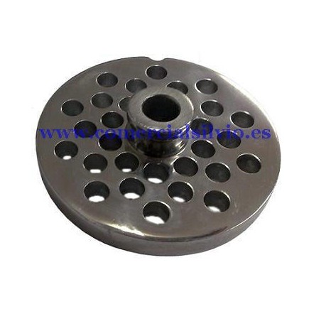 Placa de Picadora 22 Agujero de 8mm Inoxidable con pivote  696129