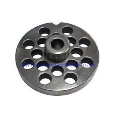 Stainless Steel Plate with 12 holes of 10mm with pivot