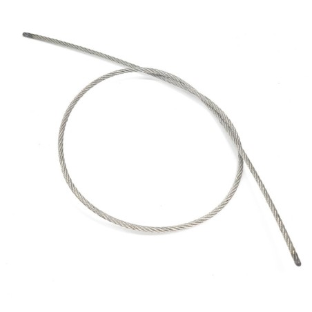 Kit Câble Vis Charnière Emballeuse sous vide DZ-900 Détail numéro 18 Ø2,mm L500mm M10 L100mm