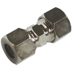 União ermeto 8mm Niquelada