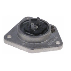 tapa de caja GICAR latón niquelado para flujómetro Gicar, La Marzocco 400088 32596