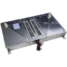 Evaporador Ventilado Horizontal doble flujo EDL600 600W Plata 76x408x800mm