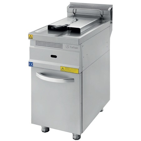 Freidora a gas con mueble Serie 700 TC.7FG400 400mm