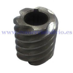 Espiral tracción Amasadora B20F Despiece 33 Medidas 30x30mm Eje Ø16mm