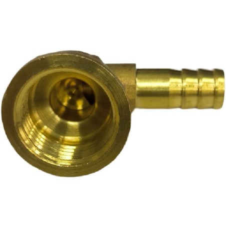 1/2" angled nozzle fitting for butane propane gas half inch