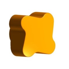 Pomo hembra de Plástico Zumex S3300040 3 unidades