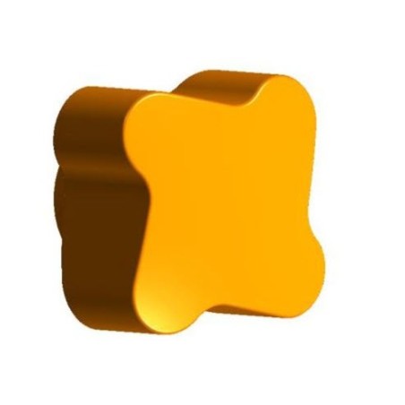 Female plastic knob Zumex S3300040 3 units