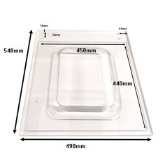 Machine à emballer sous vide DZ-400 490x540x20mm