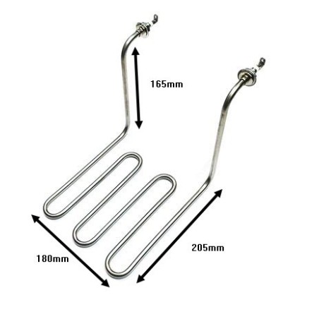 Résistance de Friteuse 2500W 180x205x165mm EF-81 EF-82