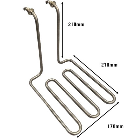 Resistência de fritadeira 3000W 230V EF-121V