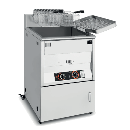 Gas fryer with cabinet GF-23H