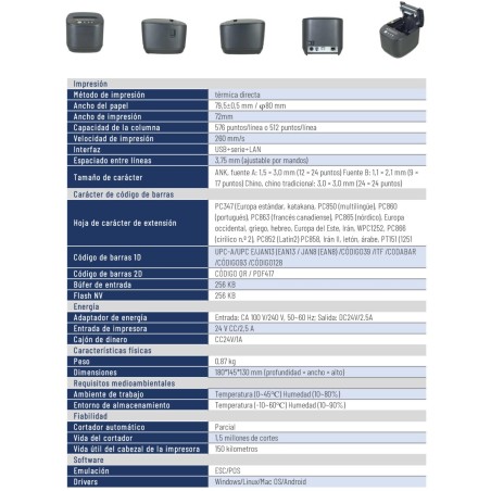 Pacote TPV Touch + Comanda Sem Fio + Impressora de Cozinha Windows 10