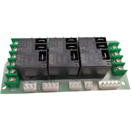 Placa de Relés ZKJ-JXB 3 Relés Envasadora al vacío 12VDC