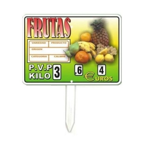 Porte-prix cubain avec pic