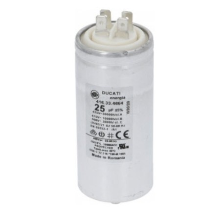 Condensateur de démarrage capacité 25µF 450V LF3068036 3068036