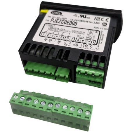 Termostato Digital Carel PJEZC0E000 230VAC 3 Relés Armario AMR-1100S