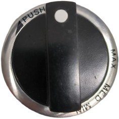 Bouton de commande Ø50mm Axe 8x6mm Friteuse gaz GF-17H GF-23