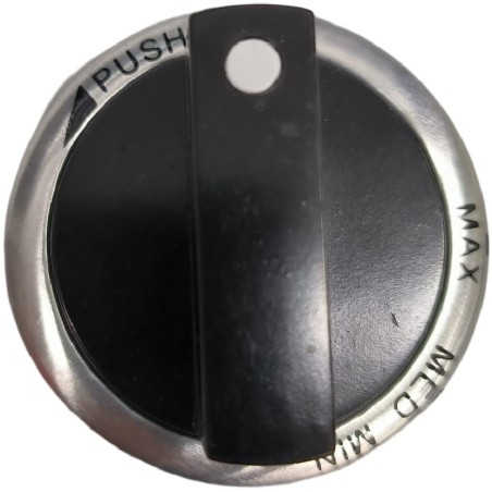 Bouton de commande Ø50mm Axe 8x6mm Friteuse gaz GF-17H GF-23