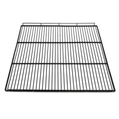 Shelf grid 560x470mm black plasticized BLG1250-2M