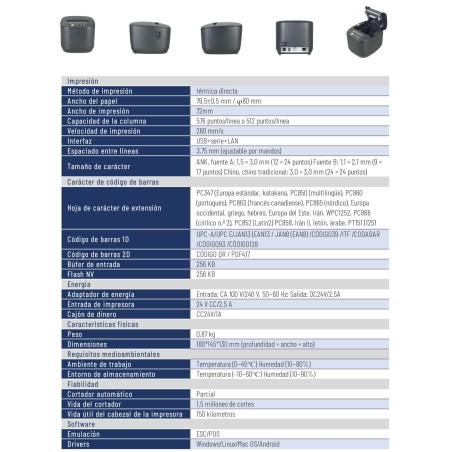 ITS Tabby Thermal Ticket Printer
