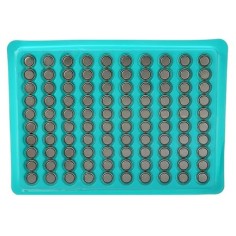 100 unidades Bateria de botão alcalina AG3 LR41 SR41 192 CX41 392 L736 384 SR41SW 1.55V
