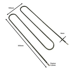 Armored Resistance Toaster 1200W 230V 07RE058 XDTB 2 S XDTB 2TI S