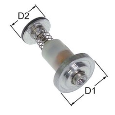grupo magnético L 32mm D1 ø 19mm D2 ø 14mm apto para MERTIK MAXITROL 106221 32618
