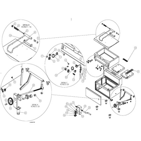 Résistance poêle basculante Ozti 1500W 230V 6246.00002.00 EGO20 35826 000