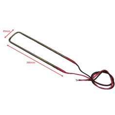 Resistência de descongelamento 330W 220V Cabo 600mm 85x380mm