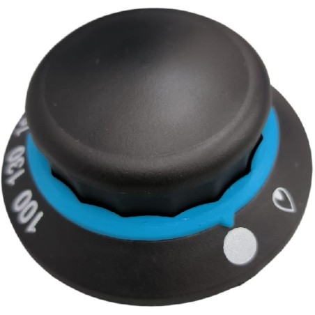 Mando grifo de gas Plancha 300ºC ø 57mm eje ø 8x6mm Turhan