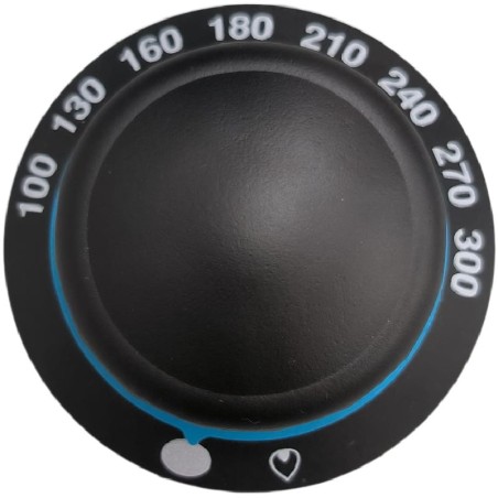 copy of pomo grifo de gas con llama piloto ø 57mm eje ø 8x6mm Turhan