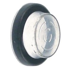 protective cover mounting size ø25mm clear round ø ext. 33mm 345039