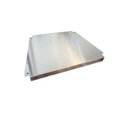 Plaque frontale en acier inoxydable pour laminoir à pizza BP-40 Numéro de pièce 27