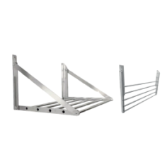 Étagère pliante en tube 1200x450mm 2565