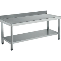 Table murale démontable avec étagère 1000x600mm