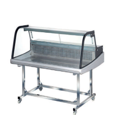 Refrigerated display case for fish RTW-255L with base