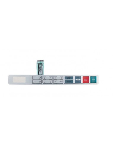 teclado de membrana microondas tazas 18 UE 1 pzs L 386mm An 42mm Galanz, Horeca-Select