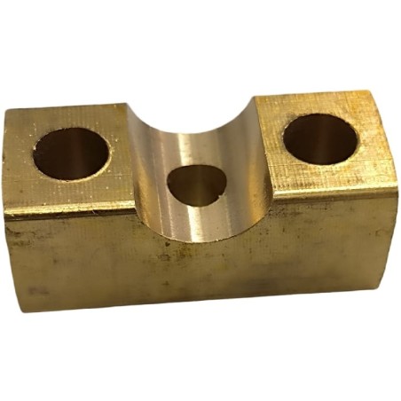 Grill Shaft Coupling 14x14x34mm Ø6.5mm