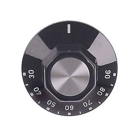 Thermostat knob T max 90°C Ø 50mm shaft Ø 6x4.6mm 111934