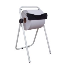 Tripod paper roll holder for floor