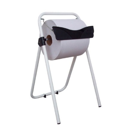 Tripod paper roll holder for floor