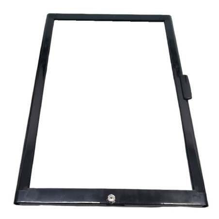 Puerta Negra Completa Vitrina RT-78L 425x645mm
