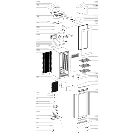 Bandeja de Sal em Aço Inoxidável Madurador de Carne RTB-480B 420x420x20mm